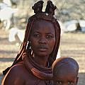 Himba Mother And Child